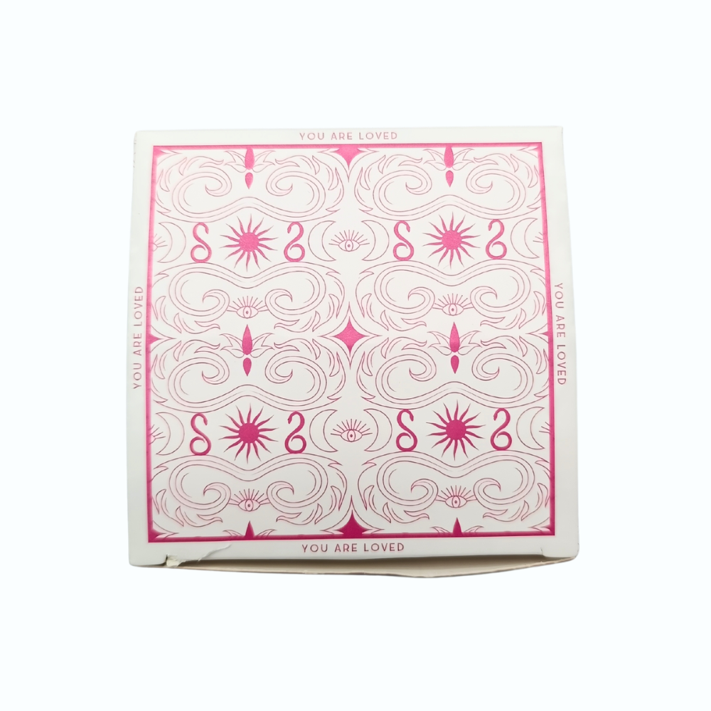 Hop Hare Crystal Magic Flower Candle - the Lovers 6