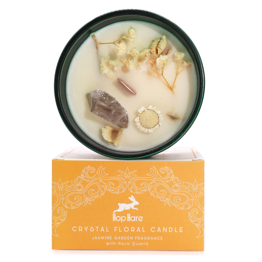 Hop Hare Crystal Magic Flower Candle - the Lion 3