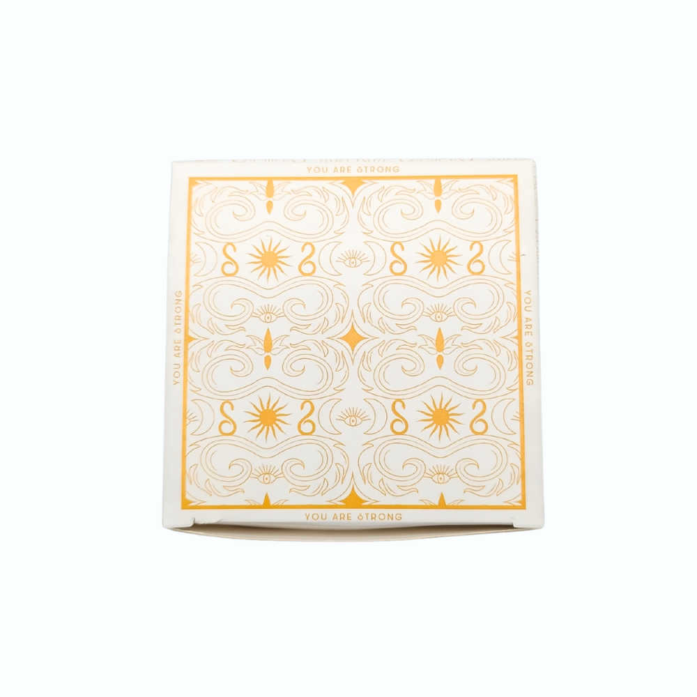 Hop Hare Crystal Magic Flower Candle - the Lion 9