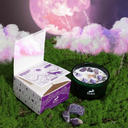 Hop Hare Crystal Magic Flower Candle - the Moon 1