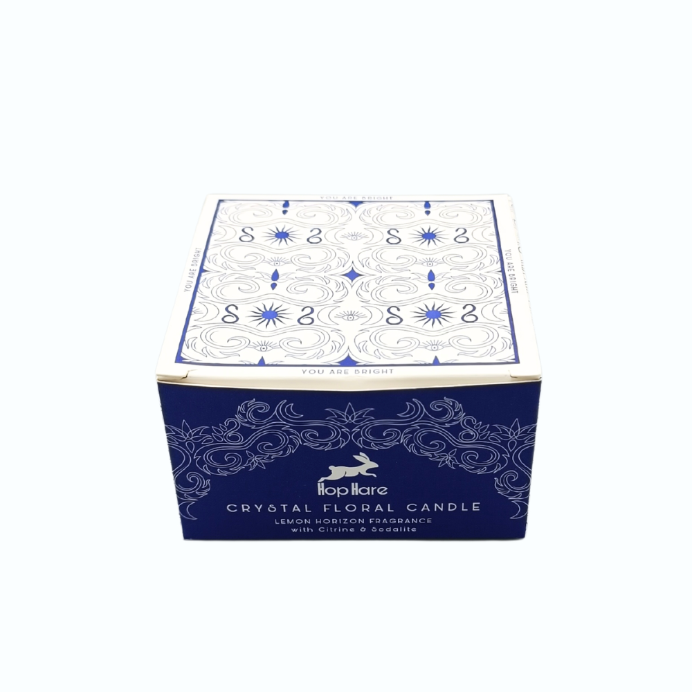 Hop Hare Crystal Magic Flower Candle - the Sun 14